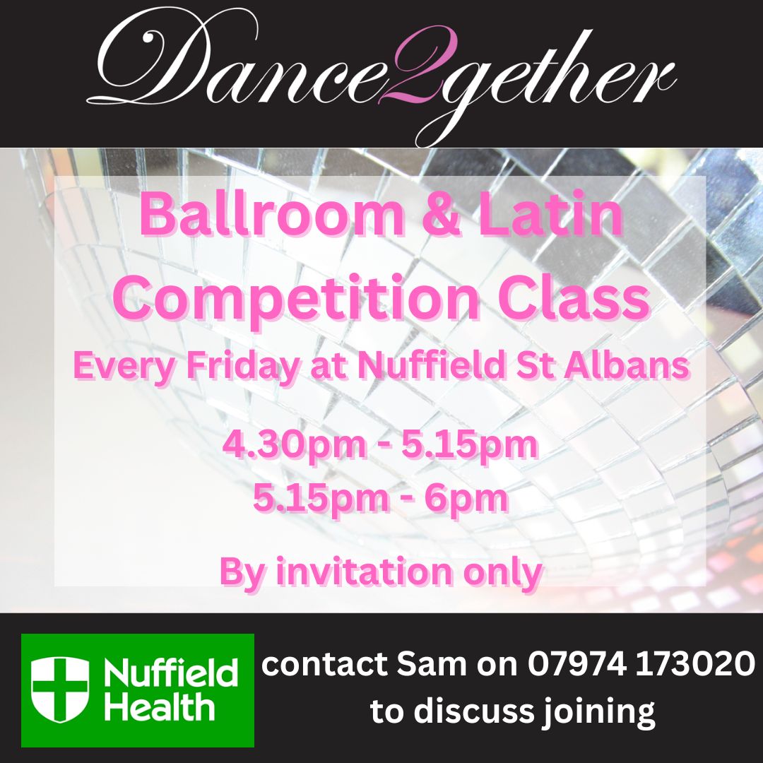 Ballroom and latin dance classes